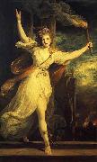 Sir Joshua Reynolds Thais of Athens with tourch painting